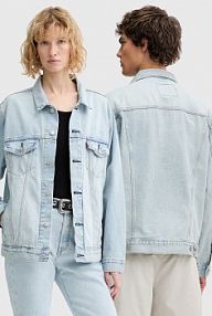 Kurtka jeansowe Levi's  niebieska damska A5782.0112