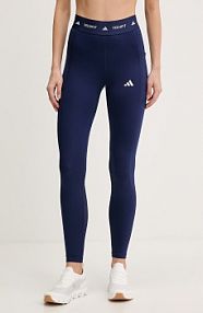 Legginsy adidas performance  niebieskie damskie JZ0792