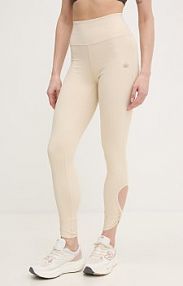 Legginsy EA7 Emporio Armani  beżowe damskie AF21585.7W000