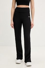 Legginsy EA7 Emporio Armani  czarne damskie AF15721.7W000