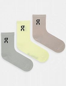 Skarpetki On  beżowe damskie 2UF10314481