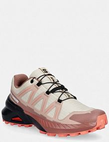 Buty trekkingowe Salomon  beżowe damskie L47790400