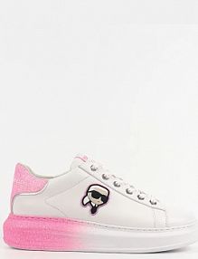 Sneakersy Karl Lagerfeld  białe damskie KL62530F.01P