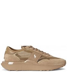 Sneakersy Polo Ralph Lauren  brązowe damskie 804P04916002.