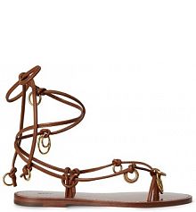 Sandały Polo Ralph Lauren  brązowe damskie 818P08376001.