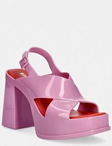 Sandały na obcasie Melissa  różowe M.35908.BB112