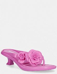 Klapki eleganckie Melissa  różowe M.38148.BW648