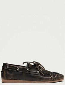 Mokasyny ALOHAS  brązowe damskie S101262.01