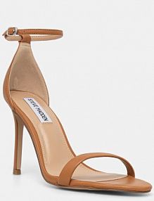 Sandały na obcasie Steve Madden  brązowe 11002956.CHL