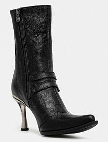 Kozaki New Rock  czarne damskie M.9037.C2