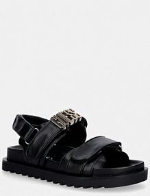 Sandały Guess  czarne damskie FLJFBL.ELE03.