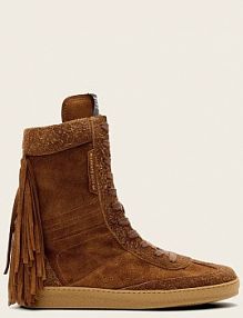 Sneakersy AllSaints  brązowe damskie W062FE