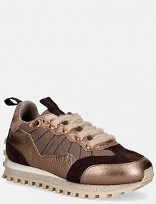 Sneakersy AllSaints  brązowe damskie W085FE