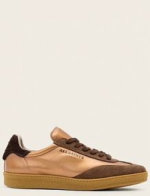 Sneakersy AllSaints  brązowe damskie W111FB.BBR