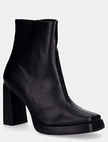 Botki na obcasie Koi Footwear  czarne Halla