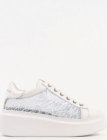 Sneakersy Karl Lagerfeld  białe damskie KL63510L.M11