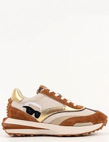 Sneakersy Karl Lagerfeld  brązowe damskie KL62930N.32G