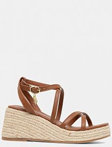 Sandały na obcasie U.S. Polo Assn.  brązowe MILLY001W.6Y1