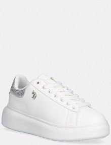 Sneakersy U.S. Polo Assn.  białe damskie STACY001W.6Y1