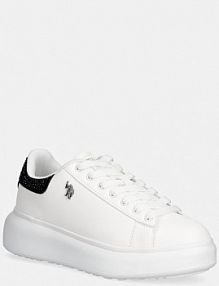 Sneakersy U.S. Polo Assn.  białe damskie STACY001W.6Y1