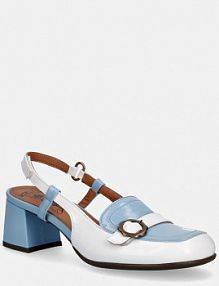 Czółenka Fly London  niebieskie P145456002