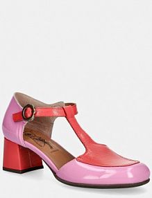 Sandały na obcasie Fly London  różowe P145457004