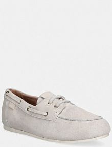 Półbuty sznurowane Love Moschino  beżowe damskie JA10101G1OIG0