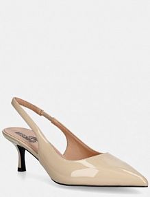 Szpilki Love Moschino  beżowe JA10336G1OIH0