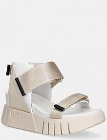 Sandały na obcasie United Nude  beżowe 1041082816