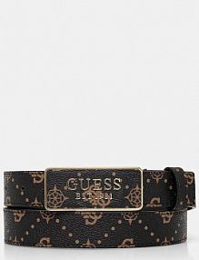Pasek Guess  brązowy damski BW9335.P6130