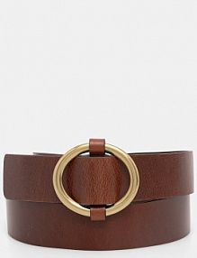 Pasek Sessun  brązowy damski 21216003