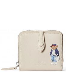 Portfel Polo Ralph Lauren  beżowy damski 427P05787