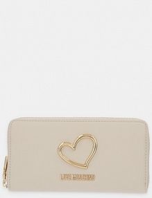 Portfel Love Moschino  beżowy damski JC5505PP1OLQ0