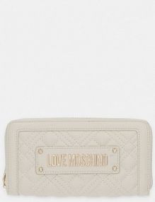 Portfel Love Moschino  beżowy damski JC5600PP1OLA0