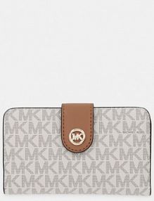 Portfel MICHAEL Michael Kors  beżowy damski 32S6G17F8B