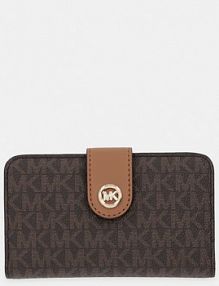 Portfel MICHAEL Michael Kors  brązowy damski 32S6G17F8B