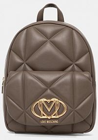 Plecak Love Moschino  brązowy damski JC4037PP1OLC0