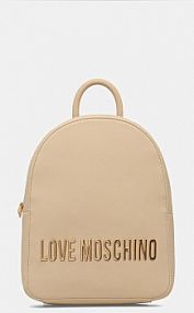 Plecak Love Moschino  beżowy damski JC4193PP1OKD0