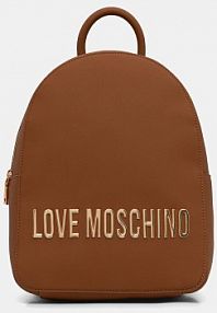 Plecak Love Moschino  brązowy damski JC4193PP1OKD0