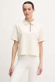 Koszulka polo Guess  beżowa damska V6GP12.K3044