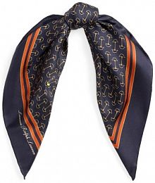 Chusta Lauren Ralph Lauren  brązowa 454P09802