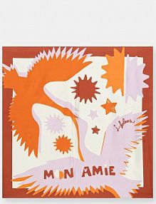 Chusta iBlues  pomarańczowa 2617541011200