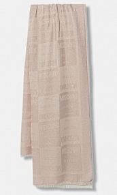 Szalik Moschino  różowy damski M3399.30844