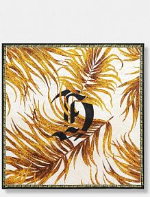 Chusta Just Cavalli  złota 80RA2H01.ZG32