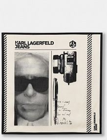 Chusta Karl Lagerfeld Jeans  beżowa B2W33007