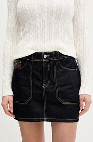 Spódnica jeansowa Tommy Jeans  granatowa DW0DW21991