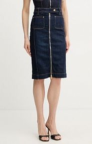 Spódnica jeansowa Guess  granatowa W6RD0U.D6881