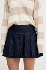 Spódnica jeansowa Guess Jeans  granatowa W6RD38.D6551