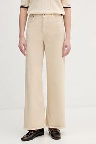 Jeansy Weekend Max Mara  beżowe damskie 2615131051600