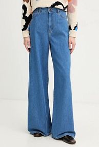 Jeansy Weekend Max Mara  niebieskie damskie 2615181041600